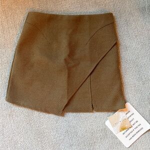 Wool mini Skort